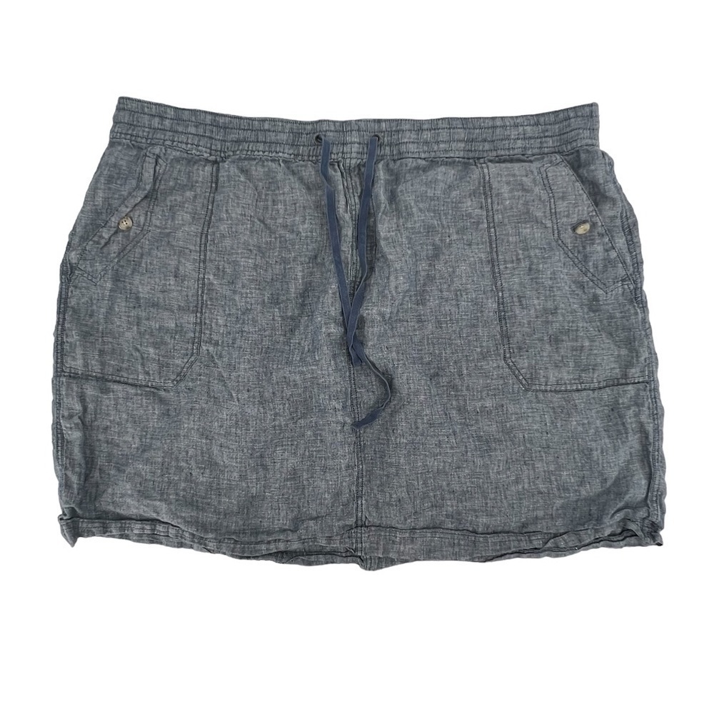 Jean Mini Skirt Size 2X Women's